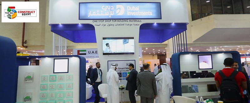 Dubai Investments building materials companies participate at the Big 5 Construct Egypt