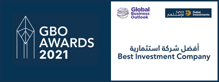 Dubai Investments awarded Best Investment Company by Global Business Outlook Awards 2021