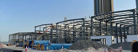 EBS is at the final stage of execution of 9 warehouses and associated facilities for DEWA in Jebel Ali.