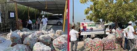 Dubai Investments collaborated with Emirates Environmental Group on Can collection drive, as part of the Company’s sustainability initiatives