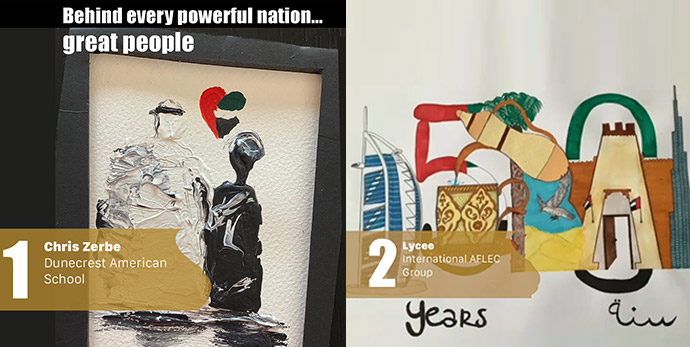 Dubai Investments unique competition “Express your Love for the UAE” was launched as part of the 50 years celebration