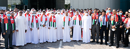Dubai Investments and its subsidiaries reflected the national spirit and celebrated the UAE Flag Day