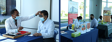 As part of the wellbeing initiatives for employees, Dubai Investments conducted the annual health check-up session for employees